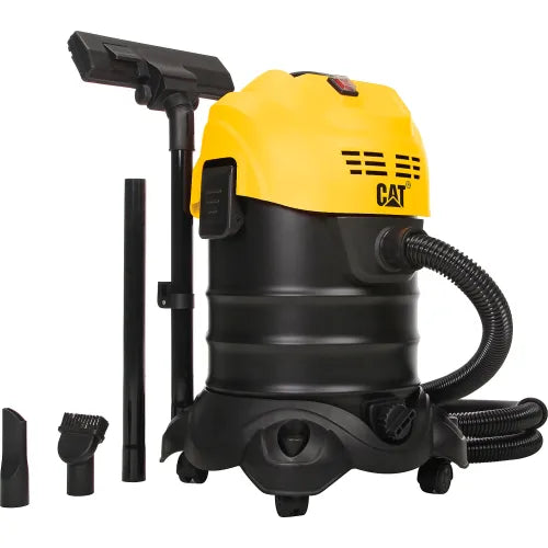 Cat® C06V Stainless Steel HEPA Wet/Dry Vacuum, 6.6 Gallon Cap.