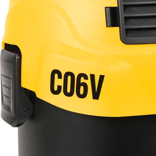 Cat® C06V Stainless Steel HEPA Wet/Dry Vacuum, 6.6 Gallon Cap.