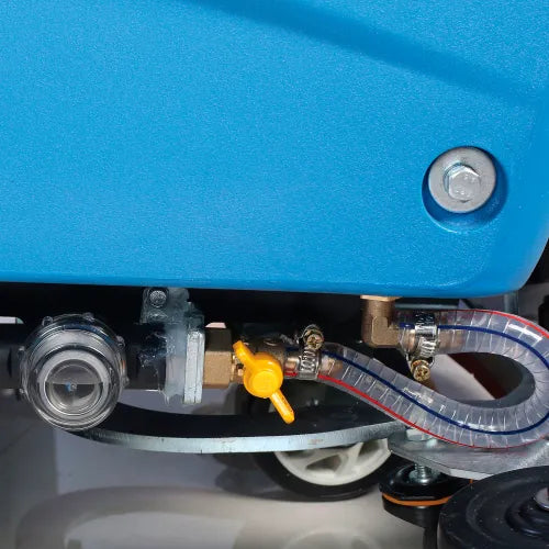 Global Industrial™ Electric Walk-Behind Auto Floor Scrubber, 18" Cleaning Path