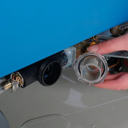 Global Industrial™ Electric Walk-Behind Auto Floor Scrubber, 18" Cleaning Path