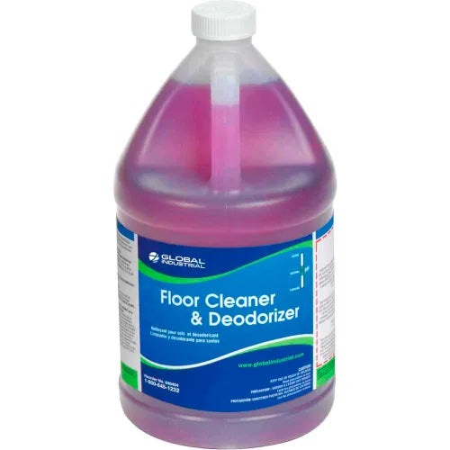 Floor Cleaner & Deodorizer, 1 Gallon Bottle, 2/Case
