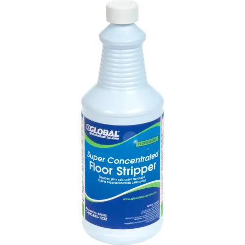 Super Concentrated Floor Stripper, 1 Quart Bottle, 6/Case