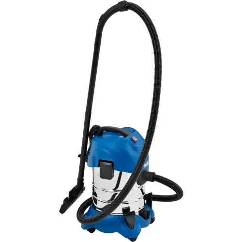 Stainless Steel Wet/Dry Vacuum, 6.6 Gallon Cap.