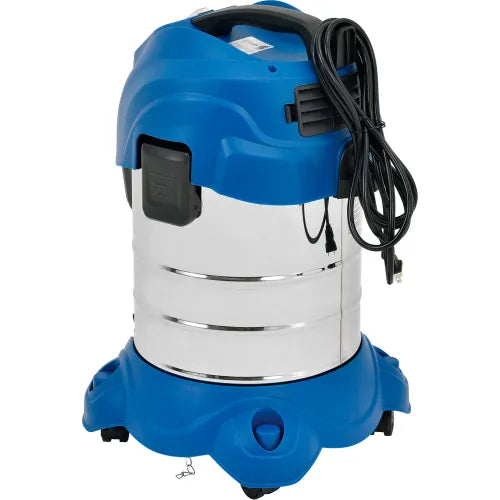 Stainless Steel Wet/Dry Vacuum, 6.6 Gallon Cap.
