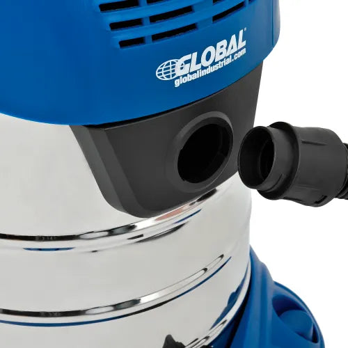 Stainless Steel Wet/Dry Vacuum, 6.6 Gallon Cap.