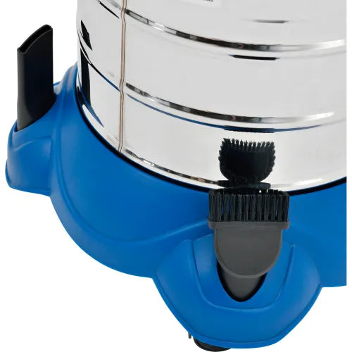 Stainless Steel Wet/Dry Vacuum, 6.6 Gallon Cap.