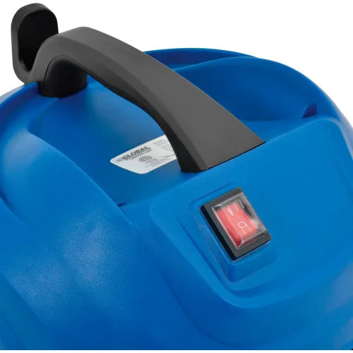 Stainless Steel Wet/Dry Vacuum, 6.6 Gallon Cap.