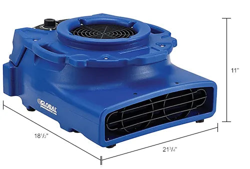 Thor Sweeper Low Profile Air Mover, Variable Speed, 1/4 HP, 1200 CFM