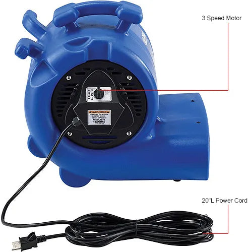 Thor Sweeper Floor Dryer, 3 Speed, 3/4 HP, 2800 CFM