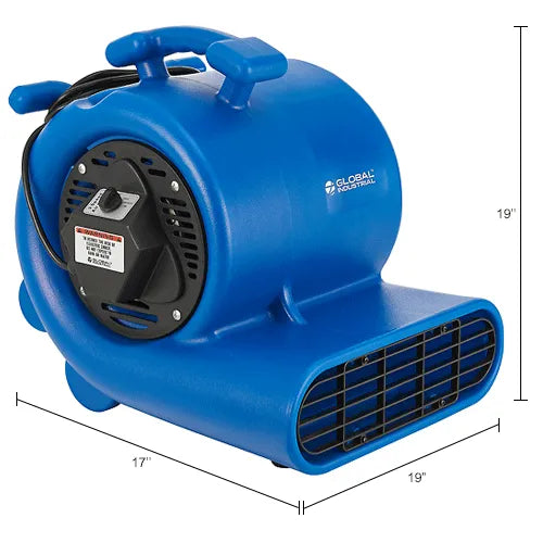 Thor Sweeper Floor Dryer, 3 Speed, 3/4 HP, 2800 CFM