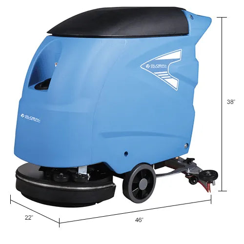 Thor Sweeper Auto Walk-Behind Floor Scrubber, 18" Cleaning Path