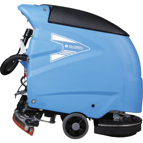 Global Industrial™ Auto Walk-Behind Floor Scrubber, 18" Cleaning Path