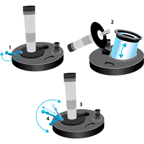 Exair® Premium Easy Switch Wet/Dry Vac System, 1/2" Inlet, 55 Gallon Capacity