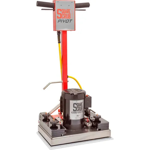 Square Scrub Pivot Machine, 20" Cleaning Path