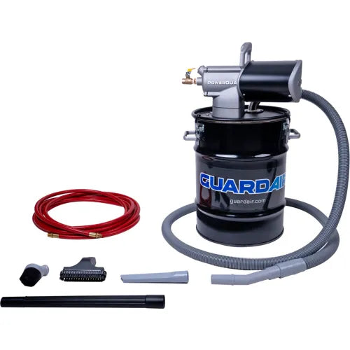 Guardair® PowerQUAD™ Vacuum Kit with 1-1/4" Inlet, 10 Gallon Capacity